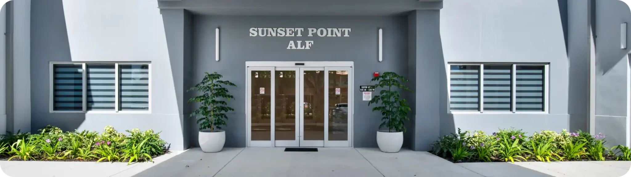 Sunset Point Alf builiding senior assisted living in miami